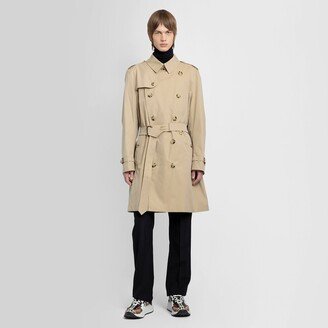 Man Beige Coats-AB