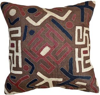 Kuba Cloth Pillow #270 | Case 20 X Decorative Pillows Throw Cases African Mudcloth