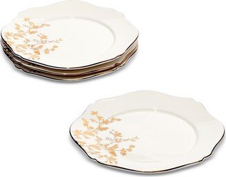 Gilded Salad Plates, Set of 4, Created for Macy's