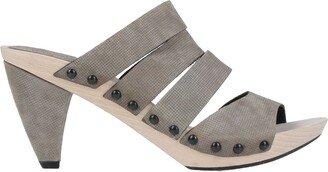 Mules & Clogs Sage Green-AA