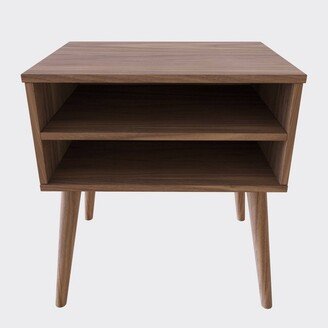 Boyd Sleep Eco Dream Valence Mid-Century Modern Nightstand Walnut - Eco Dream