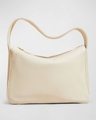 Elena Small Leather Top-Handle Bag