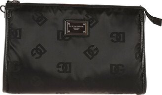 Nylon Jog Logo Clutch