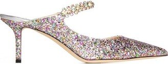 Bing 65 Pointed Toe Glitter Mules