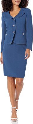 Nipon Boutique Women's 3BTN JKT with Pencil Skirt