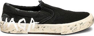 Paris Slip On Sneaker in Black