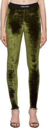 Khaki Signature Leggings