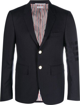 Signature-Stripe Single-Breasted Blazer