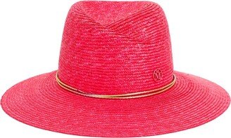 Virginie Logo Plaque Fedora Hat-AA