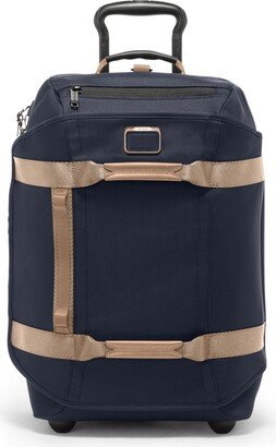 Alpha Bravo Wheeled Duffel Carry On - Midnight Navy, Khaki