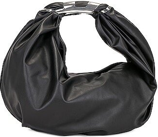 Grab Hobo Bag in Black