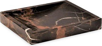 Marble Crafter Myrtus Marble Polished Rectangular Soap Dish-AA