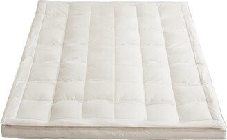 Organic Cotton Mattress Topper Feather Bed