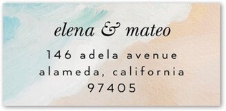 Wedding Address Labels: Tropical Tradition Wedding Address Label, Beige, Address Label, Matte