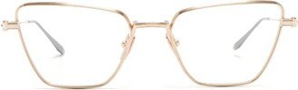 Akoni Cat-Eye Frame Titanium Glasses