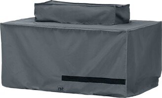 RST Brands LLC Vistano Polyester Outdoor Patio Fire Table Cover - Gray