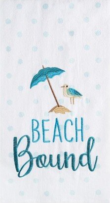 Beach Bound Flour Sack Kitchen Towel