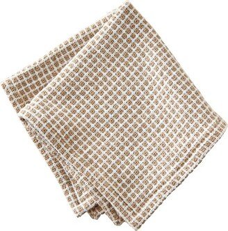 tagltd Textured Check Dishcloth Set of 2 Linen