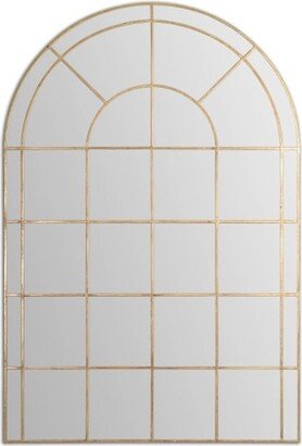 Grantola Hand Forged Oversized Arched Window Full Length