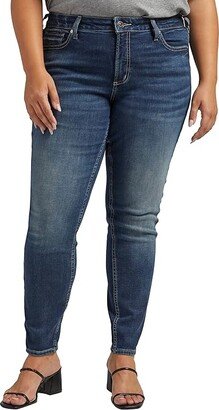 Plus Size Suki Mid-Rise Skinny Jeans W93136EDB205 (Indigo) Women's Jeans