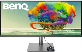 BenQ PD3420Q 34 Inch 21:9 Video Editing and Graphic Design, WQHD, HDR, P3 Design Monitor