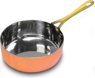 Home Rembrandt 4.7 Inch Stainless Steel Mini Frying Pan in Copper