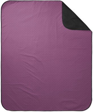 Picnic Blankets: Bubbles - Purple Picnic Blanket, Purple