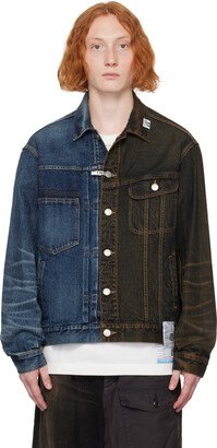 Indigo Combined Denim Jacket