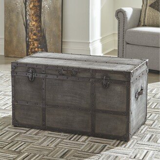 Amsel Storage Trunk - Silver