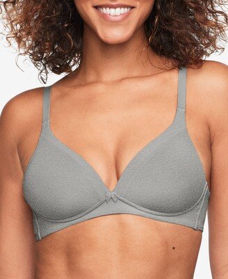 Warners Invisible Bliss Cotton Comfort Wireless Lift T-shirt Bra RN0141A