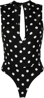 Polka Dot Bodysuit