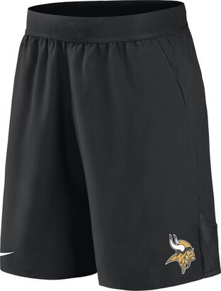Men's Dri-FIT Stretch (NFL Minnesota Vikings) Shorts in Black