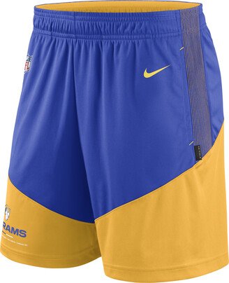 Men's Dri-FIT Primary Lockup (NFL Los Angeles Rams) Shorts in Blue