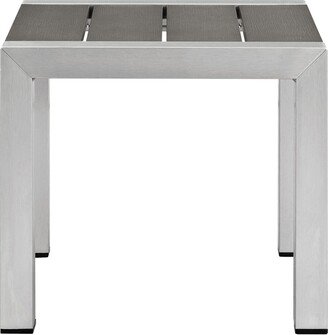 Beach Outdoor Patio Aluminum Side Table