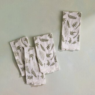 Forest Floor Ferns Napkins, Set of 4