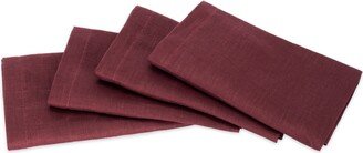 Studio Ebn Linen Napkin Four Pack Wine