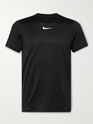 Nike Tennis Court Advantage Slim-Fit Logo-Print Dri-FIT Mesh Tennis T-Shirt