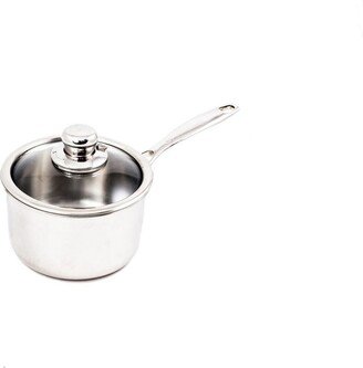 Premium Clad Sauce Pan w/ Lid - 6.3