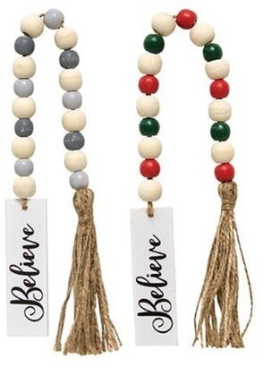 Believe Tassel Garland w/Beads 2 Asstd. - 15.75