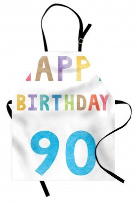 90th Birthday Apron