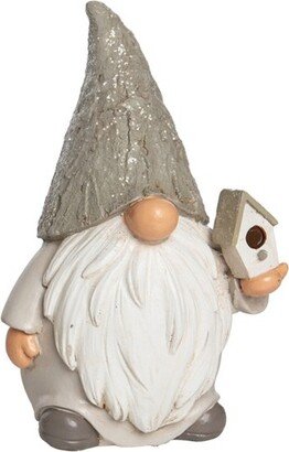 Resin 6 in. Multicolored Christmas Birch Gnome Figurine