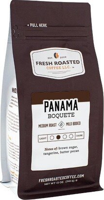 Fresh Roasted Coffee, Panama Boquete Coffee, Medium Roast Ground Coffee - 12oz