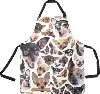 Chihuahua Adjustable Bib Apron - Gorgeous Photographic Reproductions Custom Background Colors