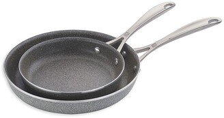 Vitale Aluminum Nonstick 2-Piece Fry Pan Set