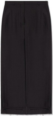 High Waist Slit Maxi Skirt