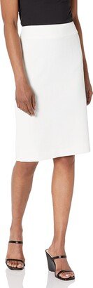 Women's Plus Size CB Zip Pencil Skirt