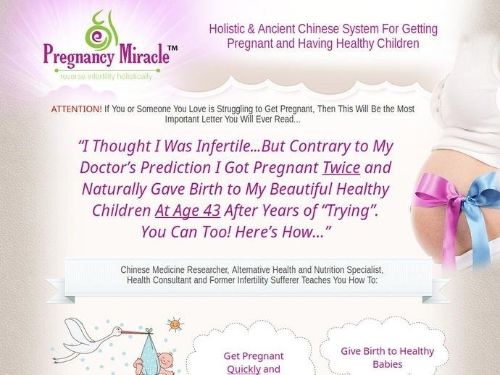 Pregnancymiracle.com Promo Codes & Coupons
