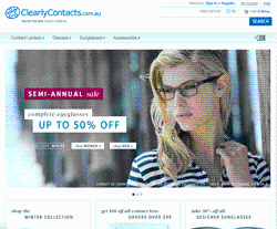 Clearly Contacts Australia Promo Codes & Coupons