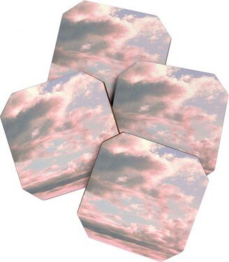 Emanuela Carratoni Delicate Sky Set of 4 Coasters