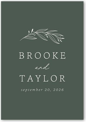 Enclosure Cards: Artful Arches Wedding Enclosure Card, Beige, Matte, Signature Smooth Cardstock, Square